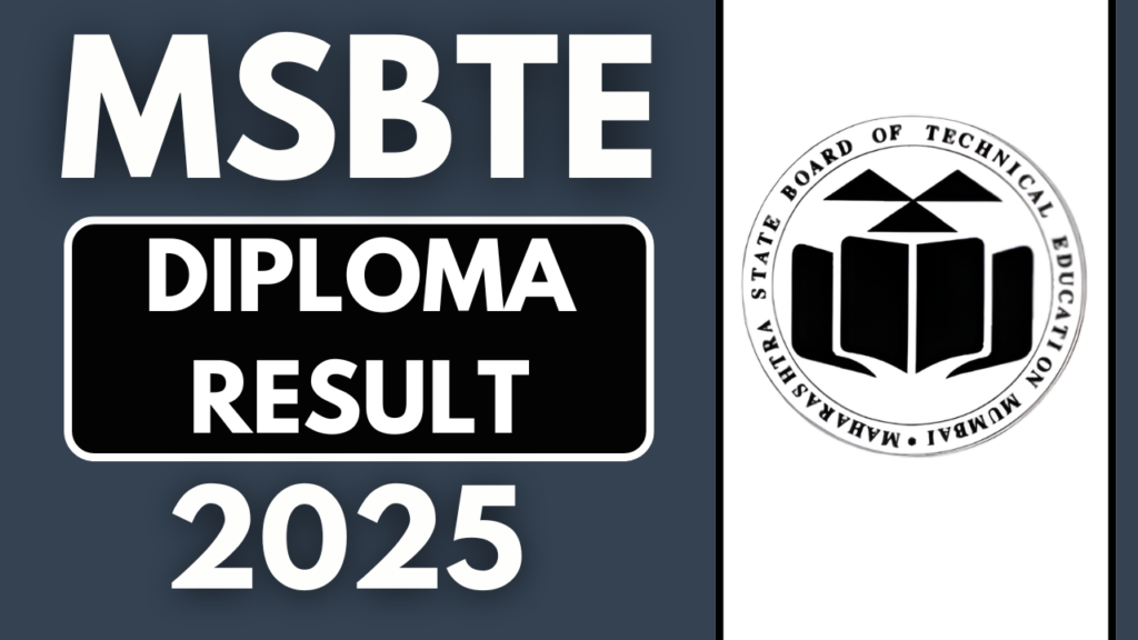 MSBTE Diploma Result 2025