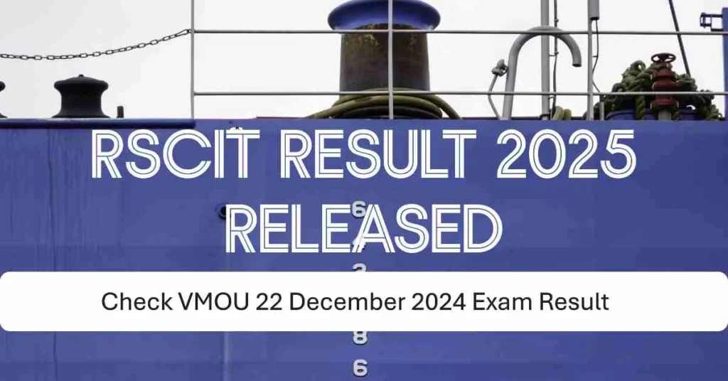 RSCIT-Result-2025-Out-Download-VMOU-22-December2024-Exam-Result