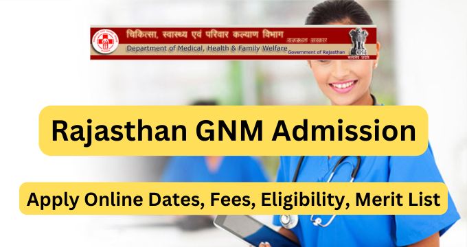 Rajasthan-GNM-Admission